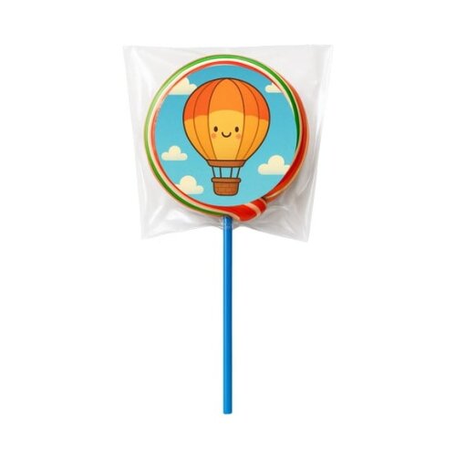 Pirulito Psicodélico Personalizado Balão de Ar Quente