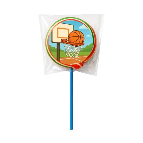 Pirulito Psicodélico Personalizado Basquete