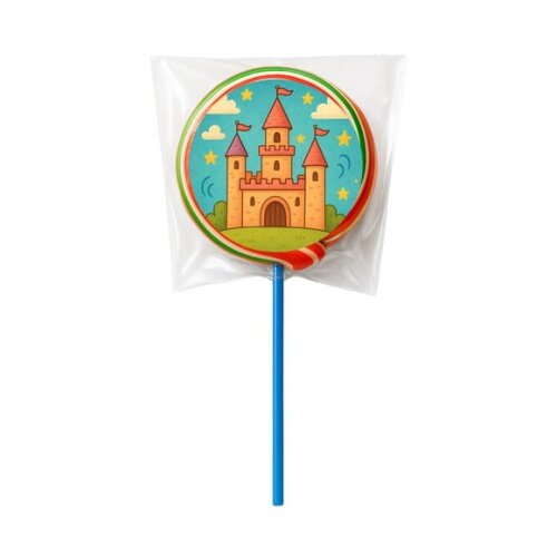 Pirulito Psicodélico Personalizado Castelo Encantado