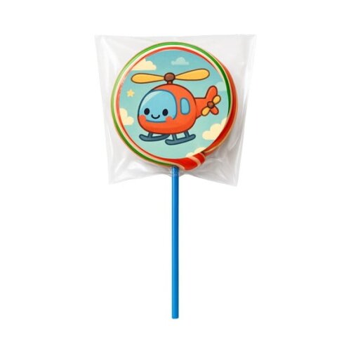 Pirulito Psicodélico Personalizado Helicóptero