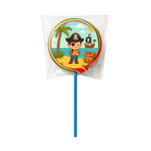 Pirulito Psicodélico Personalizado Ilha Pirata