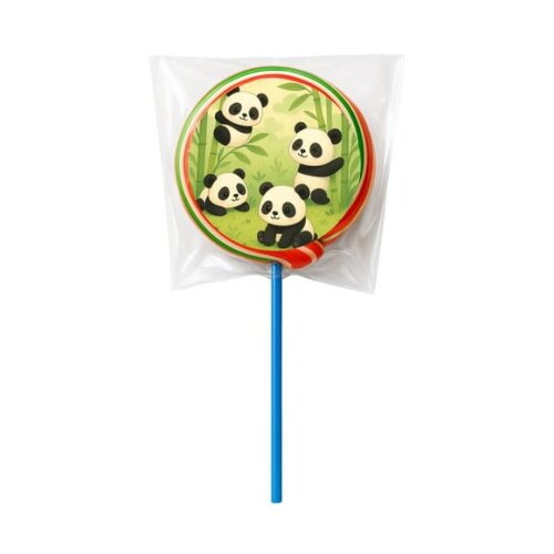 Pirulito Psicodélico Personalizado Pandinhas
