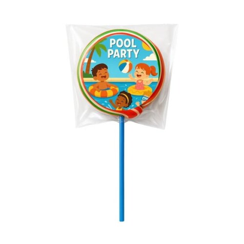 Pirulito Psicodélico Personalizado Pool Party