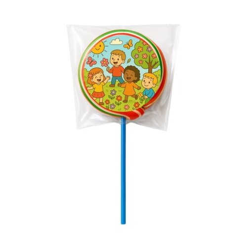 Pirulito Psicodélico Personalizado Primavera Divertida