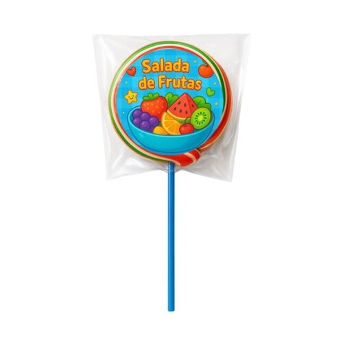 Pirulito Psicodélico Personalizado Salada de Frutas