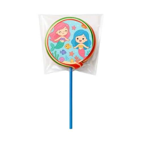 Pirulito Psicodélico Personalizado Sereias