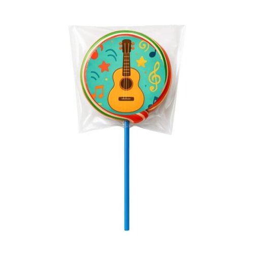 Pirulito Psicodélico Personalizado Violão