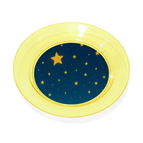 Prato Acrílico Personalizado Festa Céu Estrelado