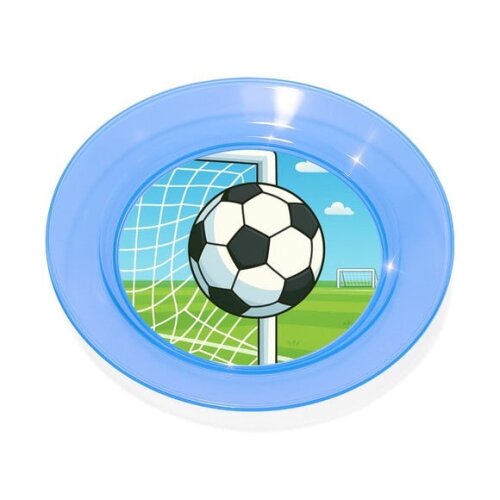 Prato Acrílico Personalizado Festa Futebol