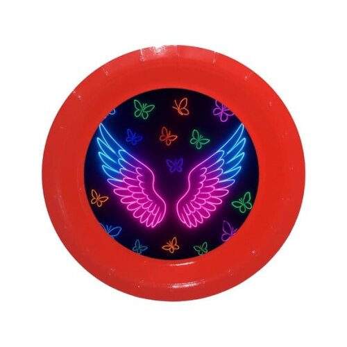 Prato de Papel Personalizado Asas Neon
