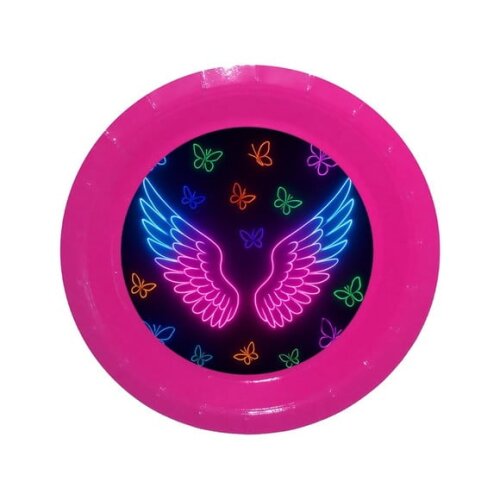 Prato de Papel Personalizado Asas Neon
