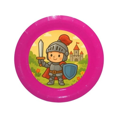 Prato de Papel Personalizado Cavaleiro Medieval