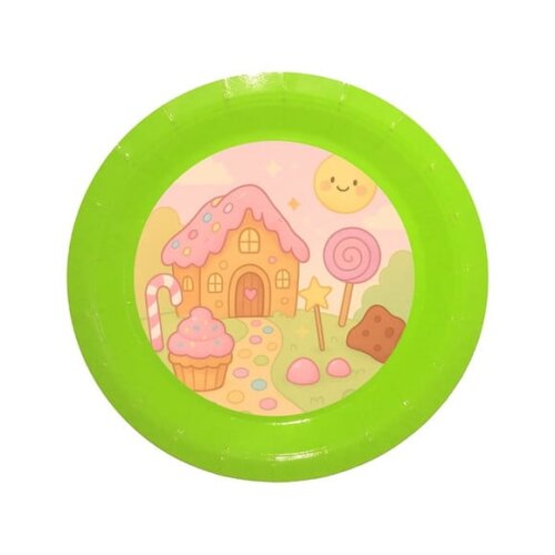 Prato de Papel Personalizado Confeitaria Kids
