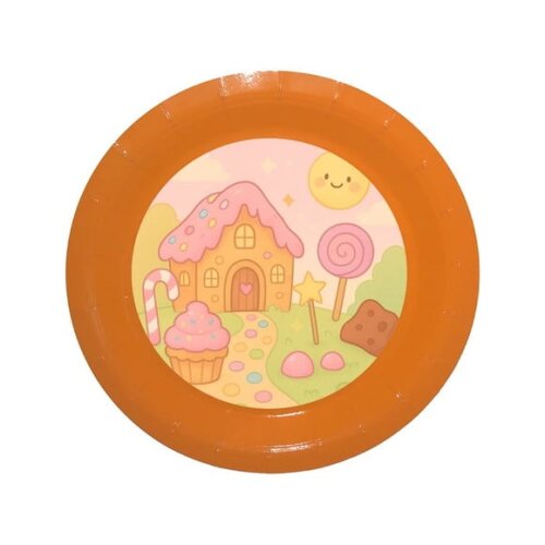 Prato de Papel Personalizado Confeitaria Kids