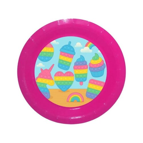Prato de Papel Personalizado Fidget Toys
