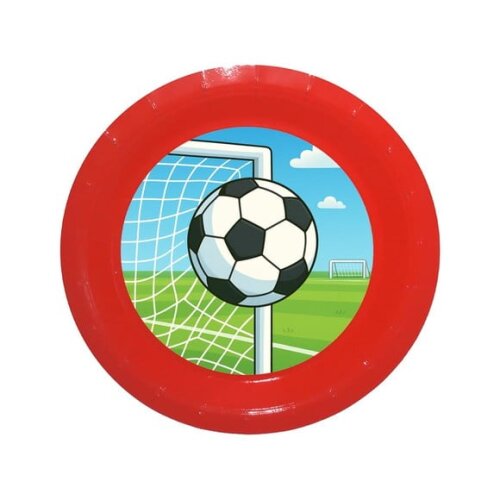 Prato de Papel Personalizado Futebol