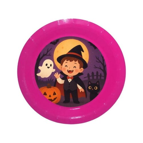 Prato de Papel Personalizado Halloween