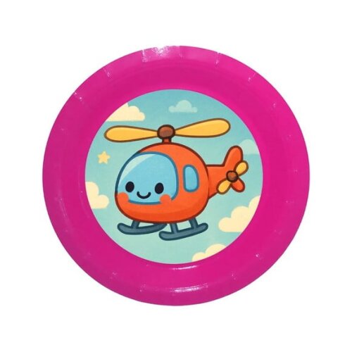 Prato de Papel Personalizado Helicóptero
