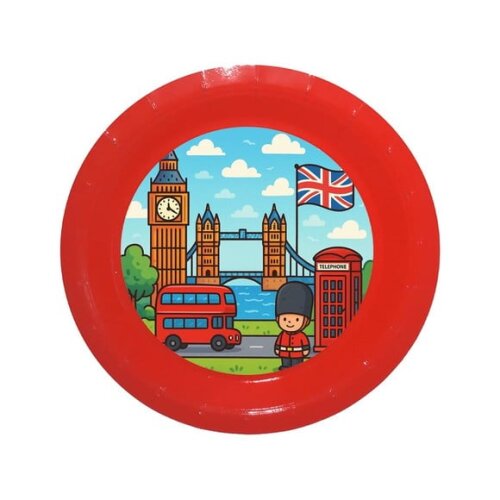 Prato de Papel Personalizado Londres