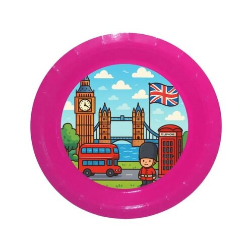 Prato de Papel Personalizado Londres