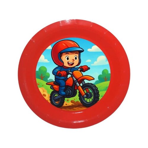 Prato de Papel Personalizado Motocross