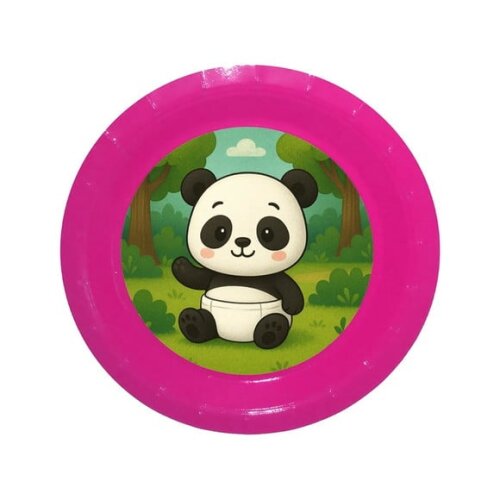 Prato de Papel Personalizado Panda Baby
