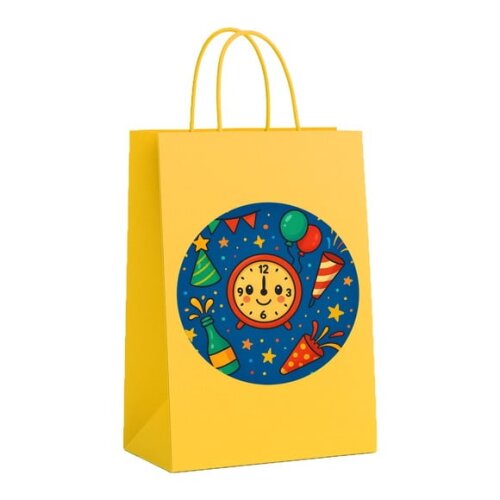 Sacola de Papel Personalizada Infantil Ano Novo