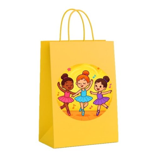 Sacola de Papel Personalizada Infantil Balé