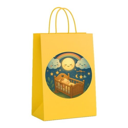 Sacola de Papel Personalizada Infantil Berço Encantado
