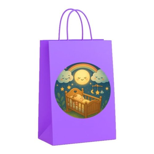 Sacola de Papel Personalizada Infantil Berço Encantado