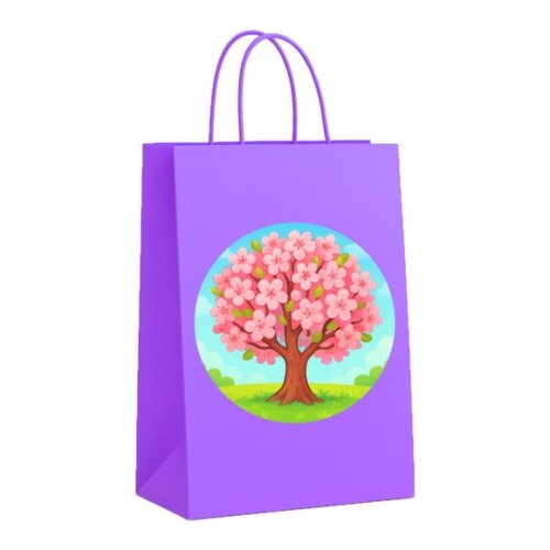 Sacola de Papel Personalizada Infantil Cerejeira