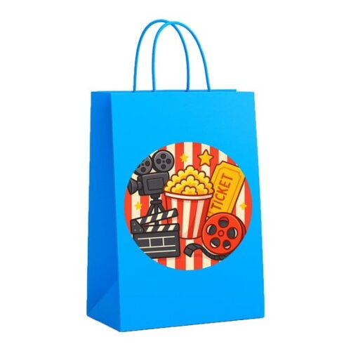 Sacola de Papel Personalizada Infantil Cinema