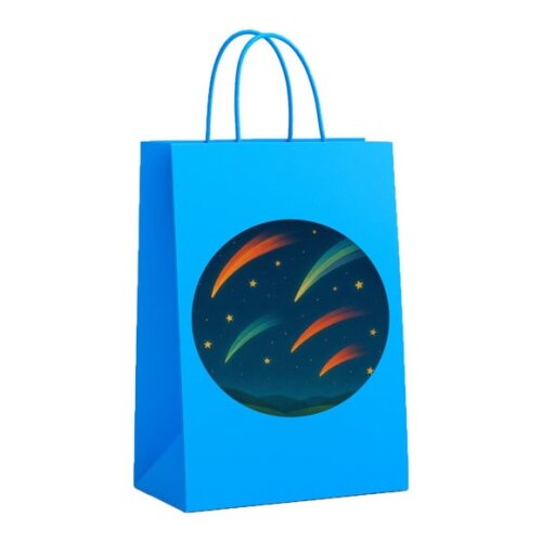 Sacola de Papel Personalizada Infantil Cometas