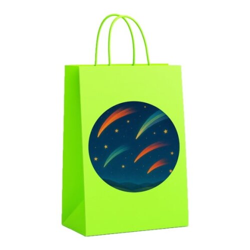 Sacola de Papel Personalizada Infantil Cometas