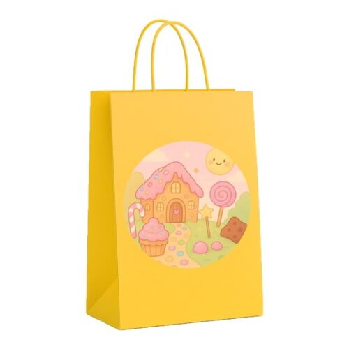 Sacola de Papel Personalizada Infantil Confeitaria Kids