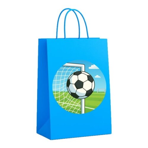 Sacola de Papel Personalizada Infantil Futebol