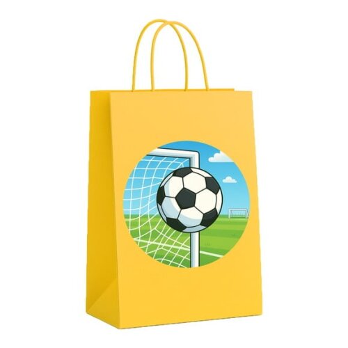 Sacola de Papel Personalizada Infantil Futebol