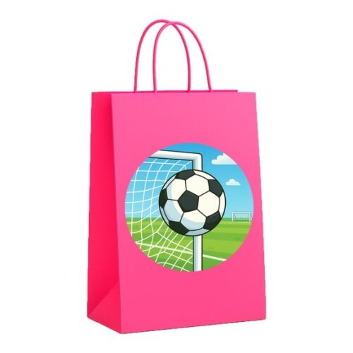 Sacola de Papel Personalizada Infantil Futebol