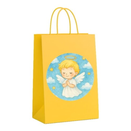 Sacola de Papel Personalizada Infantil Meu Batizado