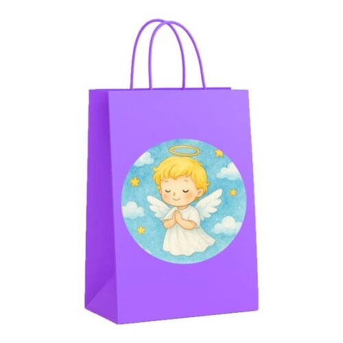 Sacola de Papel Personalizada Infantil Meu Batizado