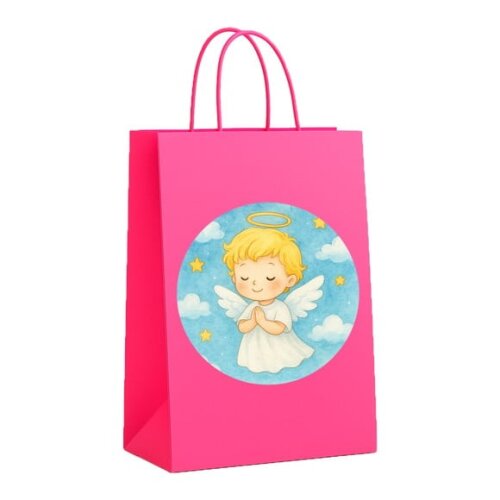 Sacola de Papel Personalizada Infantil Meu Batizado