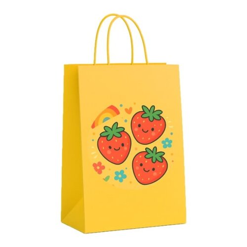 Sacola de Papel Personalizada Infantil Moaranguinhos Fofos