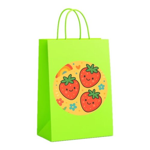 Sacola de Papel Personalizada Infantil Moaranguinhos Fofos