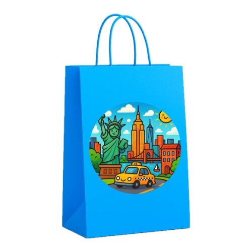 Sacola de Papel Personalizada Infantil Nova York