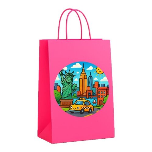 Sacola de Papel Personalizada Infantil Nova York