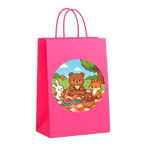 Sacola de Papel Personalizada Infantil Picnic