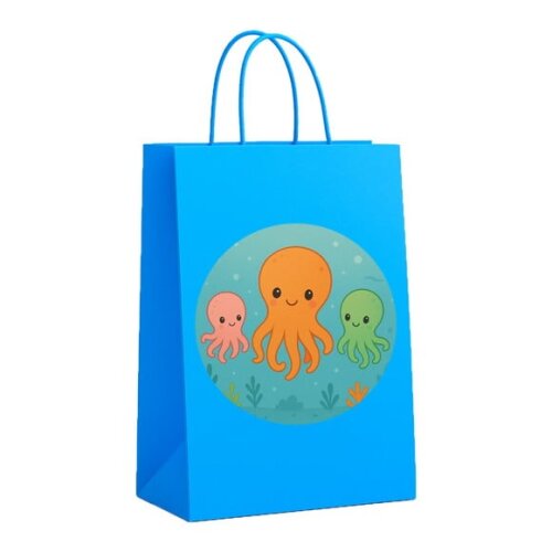 Sacola de Papel Personalizada Infantil Polvinhos