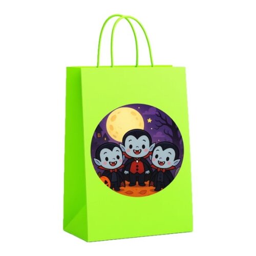 Sacola de Papel Personalizada Infantil Vampirinhos Fofinhos