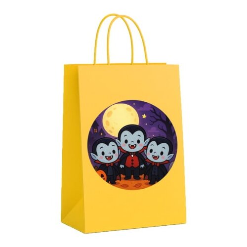 Sacola de Papel Personalizada Infantil Vampirinhos Fofinhos