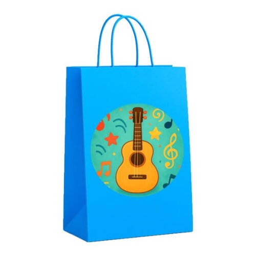 Sacola de Papel Personalizada Infantil Violão